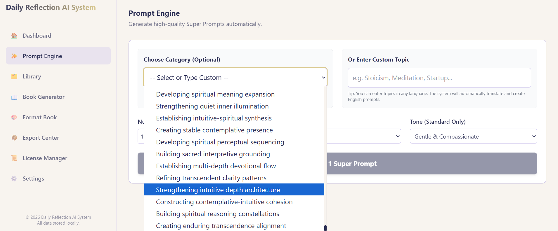 Architect Framework Demo 1